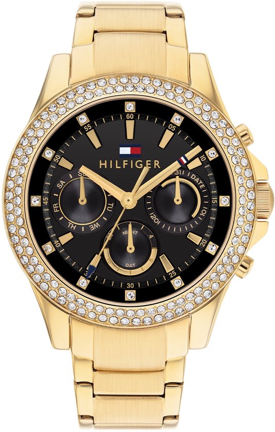 Tommy Hilfiger TH1782676 Haven Dames Horloge – 38 mm – Goudkleurig